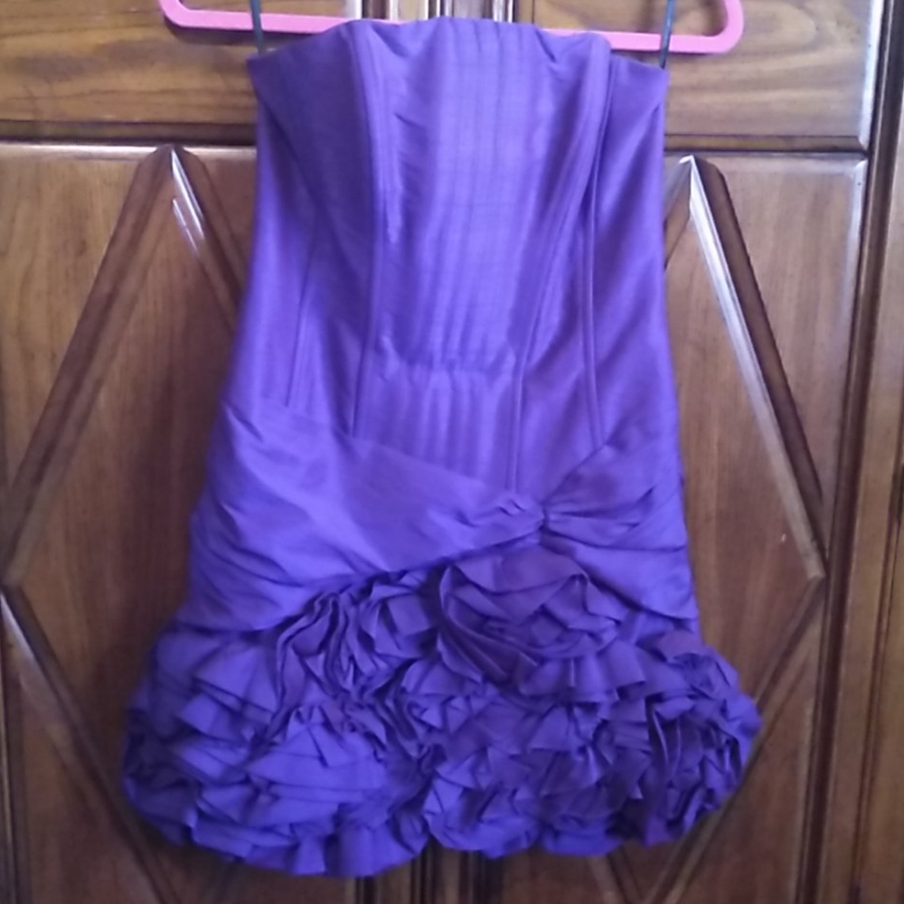 Jessica McClintock Purple cocktail dress